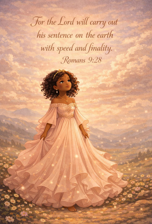 Romans 9:28 with Black Wonan