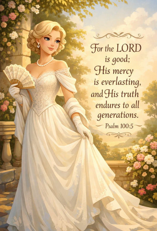 Psalm 100:5/White Woman