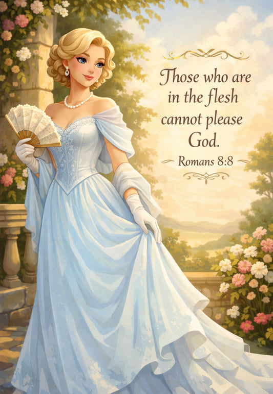 Romans 8:8/White Woman